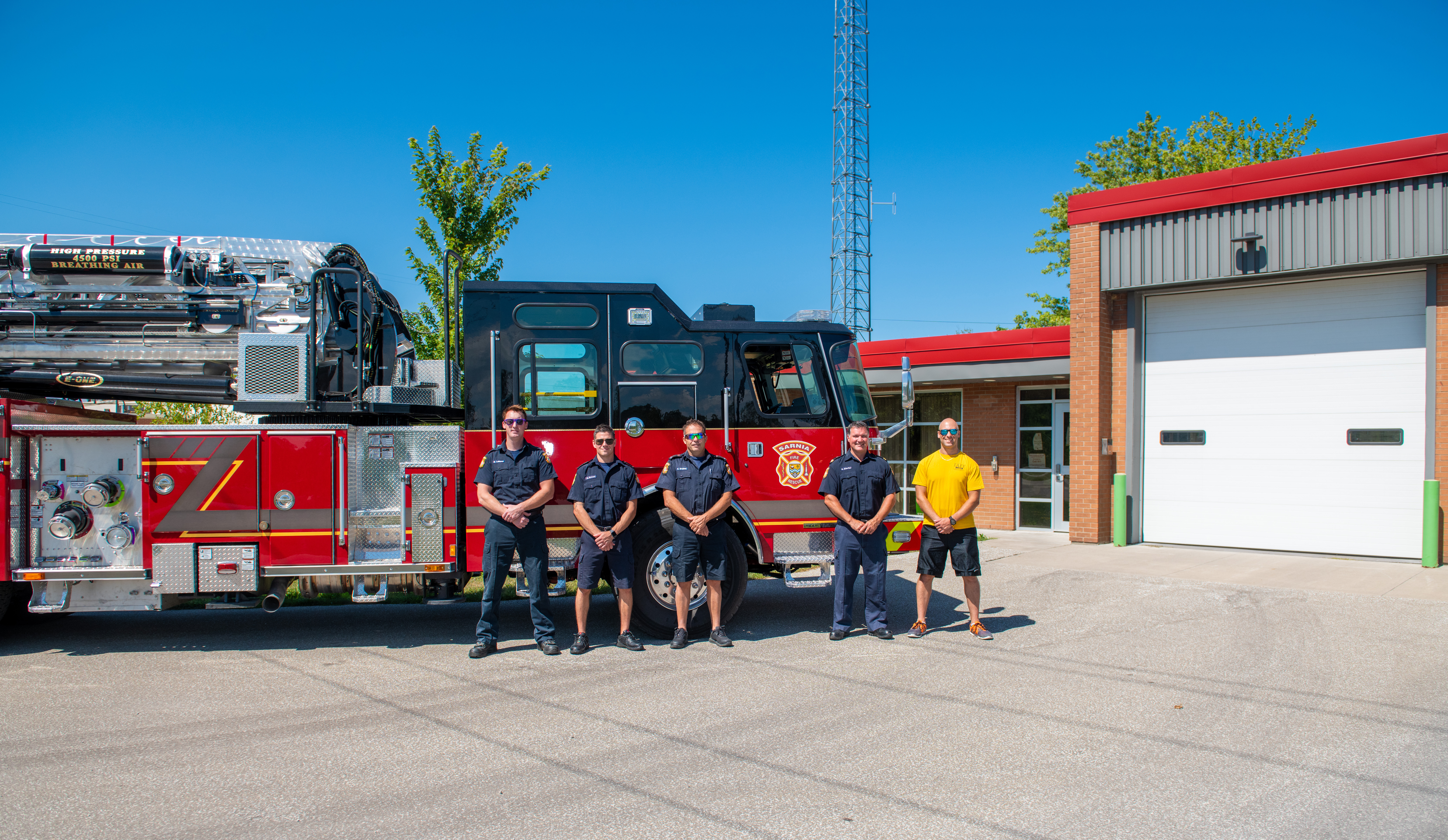 The firefighters at Sarnia's Churchill Road Firehall “Station 2”